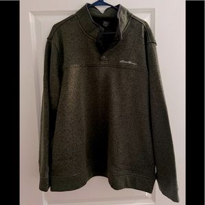 Eddie Bauer Quarter Button Pullover
